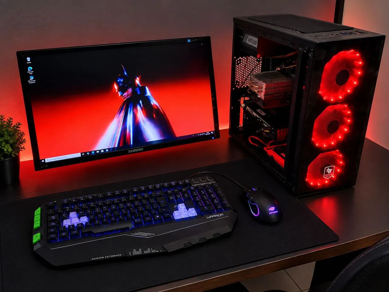 Pc Gamer Completo Roda tudo 