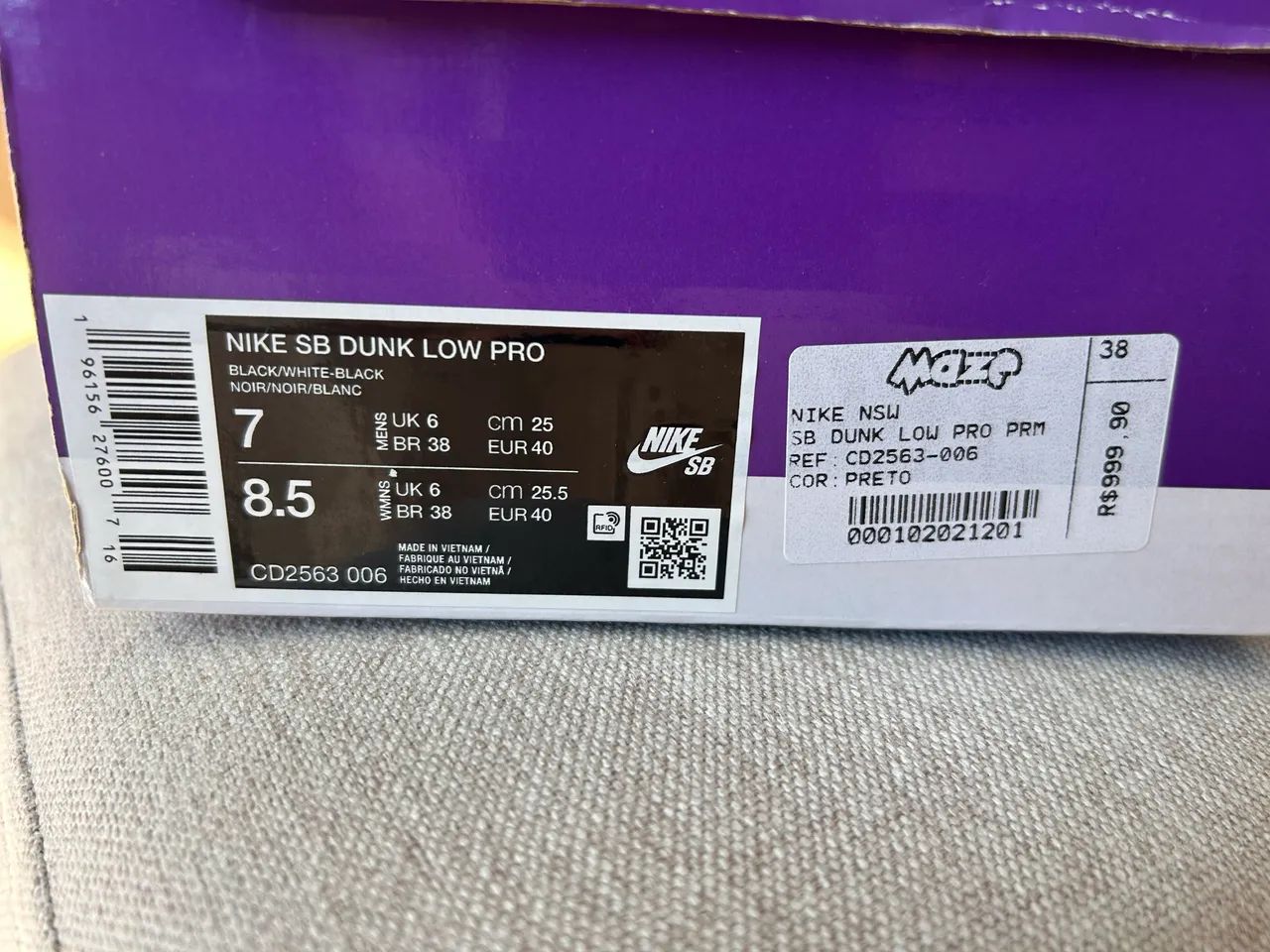 Tênis Nike Sb Dunk Low Pro - Foto 2