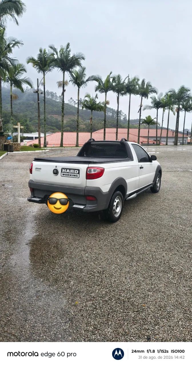 Fiat Strada Working Hard 1.4 Fire Flex 8V CS 2020 - Foto 4