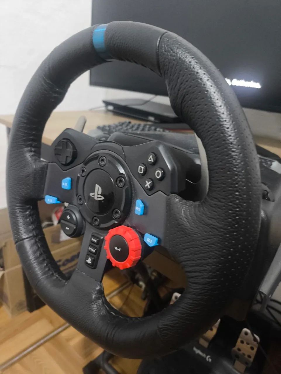 Volante G29 Completo com câmbio e cockpit - Foto 4