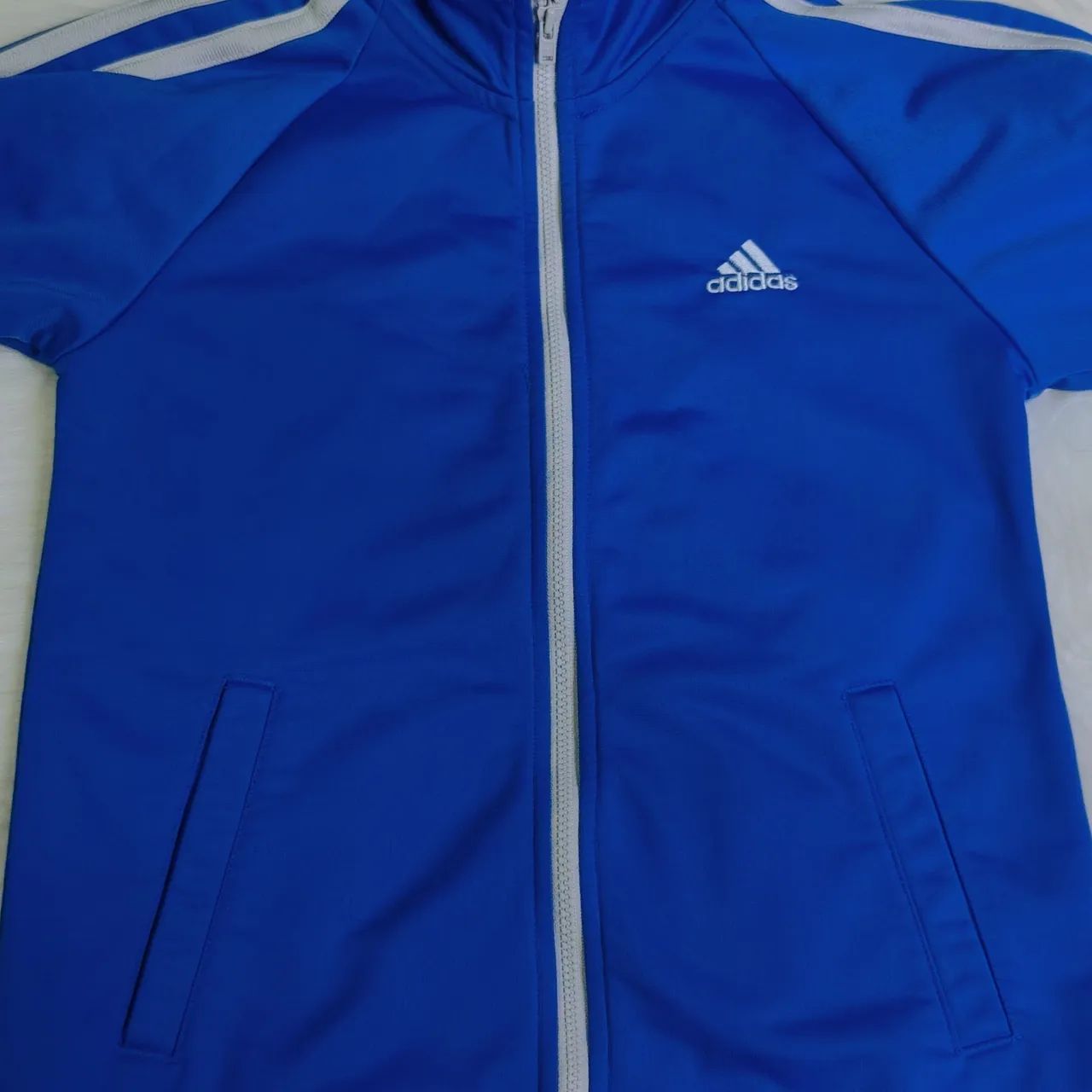 Blusa Adidas original Infantil Tamanho 7 - Foto 3