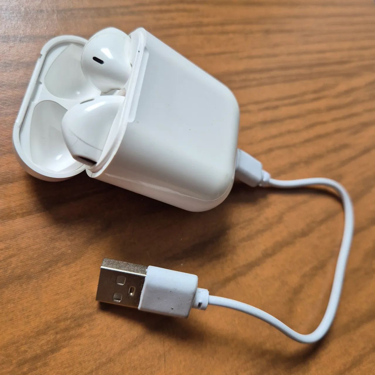 Fone de ouvido sem fio Bluetooth branco TWS I9S - Loop Way - Foto 3