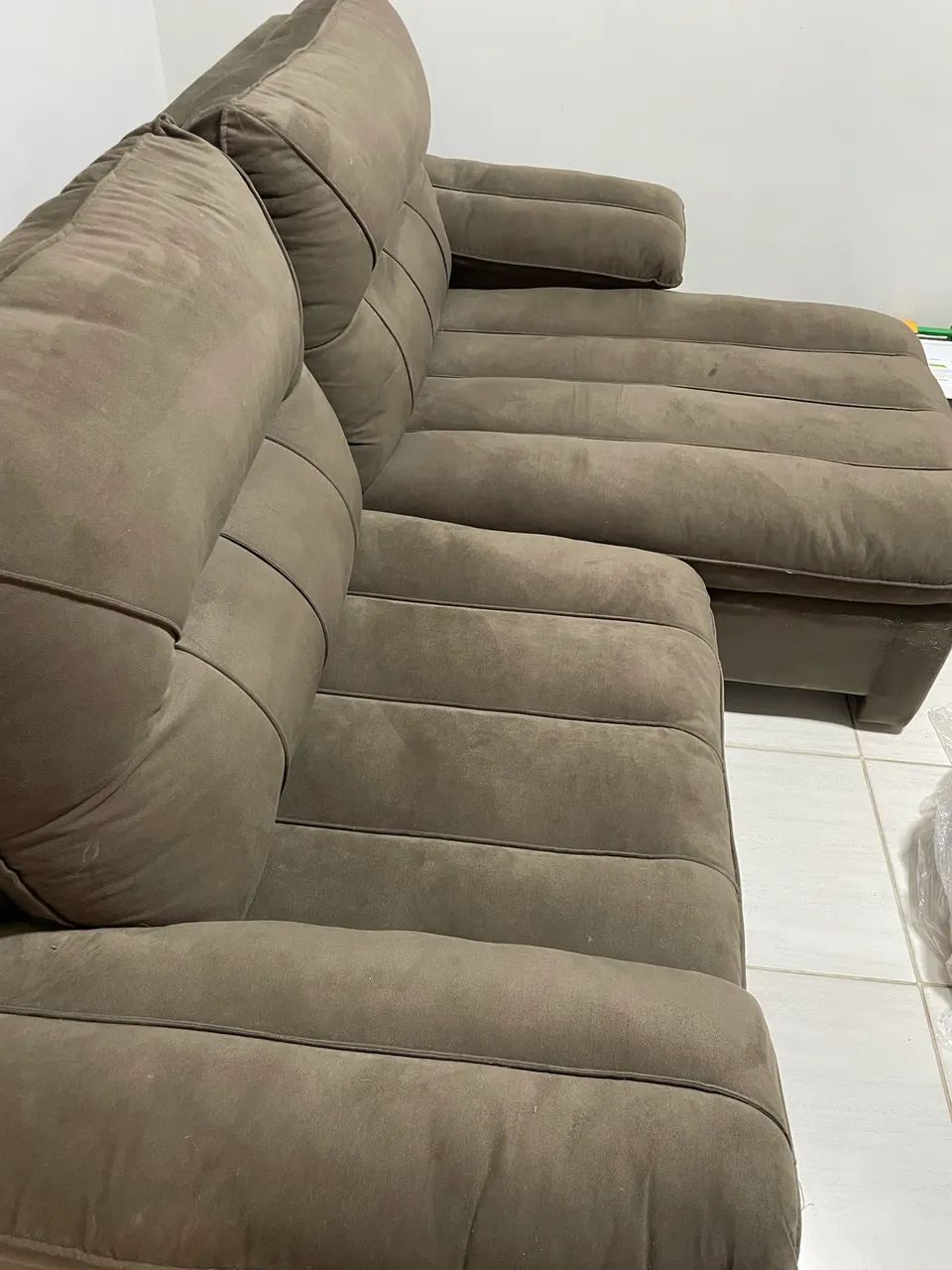Sofá de luxo novinho muito bom preço  - Foto 3