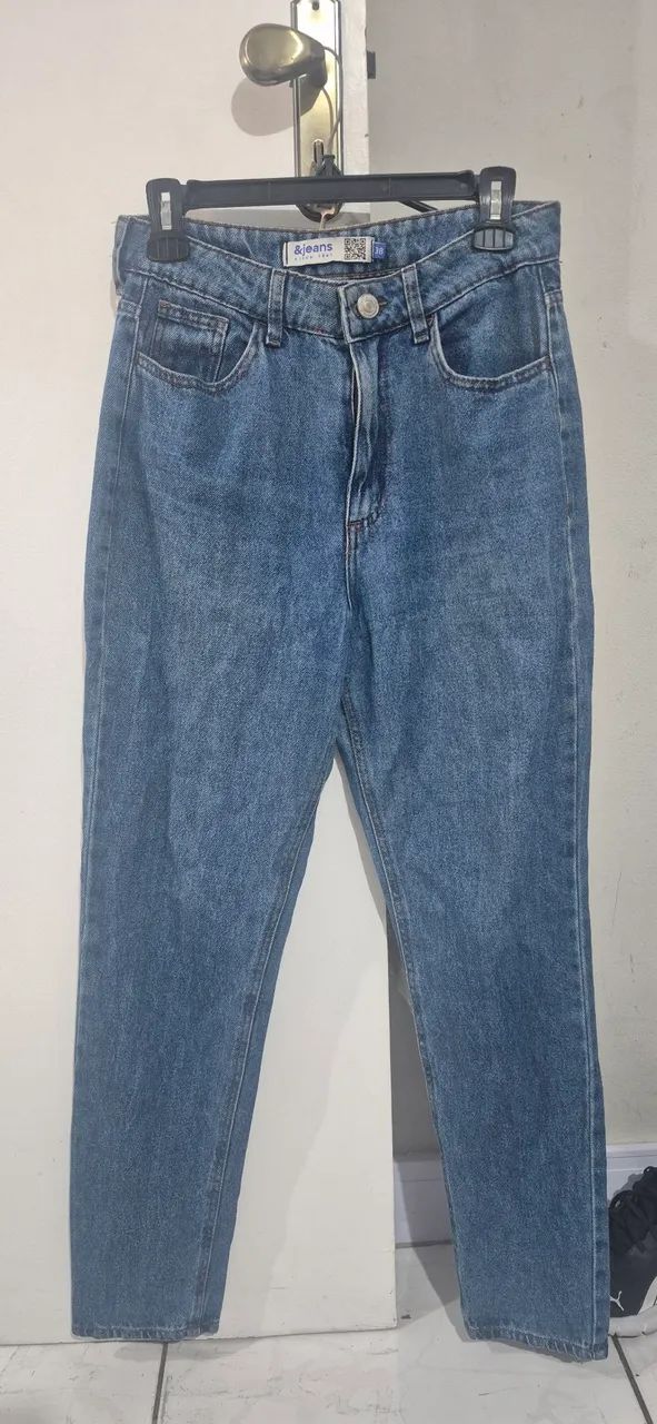 Calça mom feminina 
