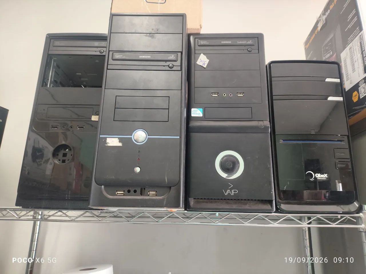 Gabinetes CPU Usados Diversos 