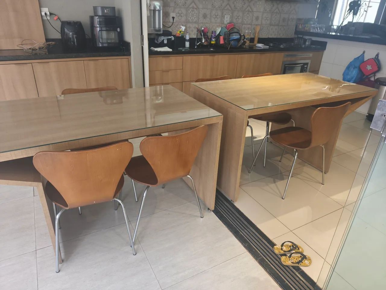 Conjunto de mesa e cadeiras  - Foto 4