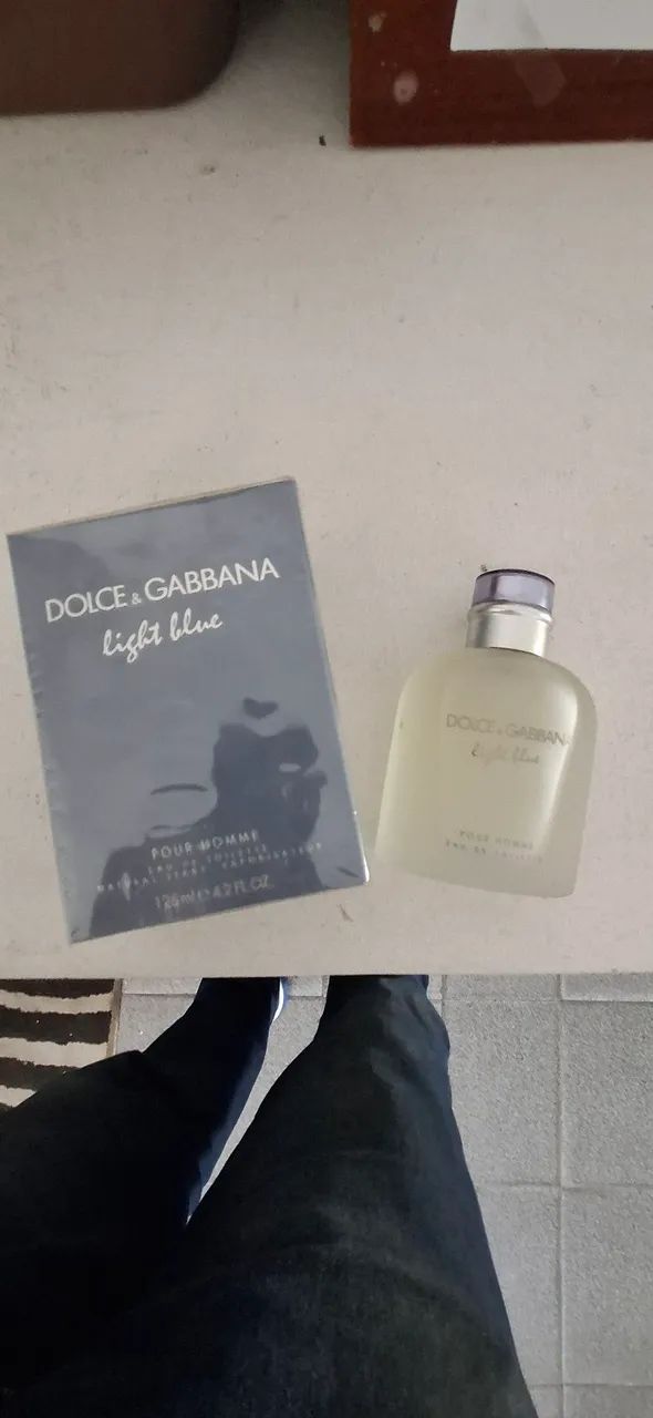 Perfume Dolce Gannana 125ml "LIGHT BLUE" masculino original - Foto 3