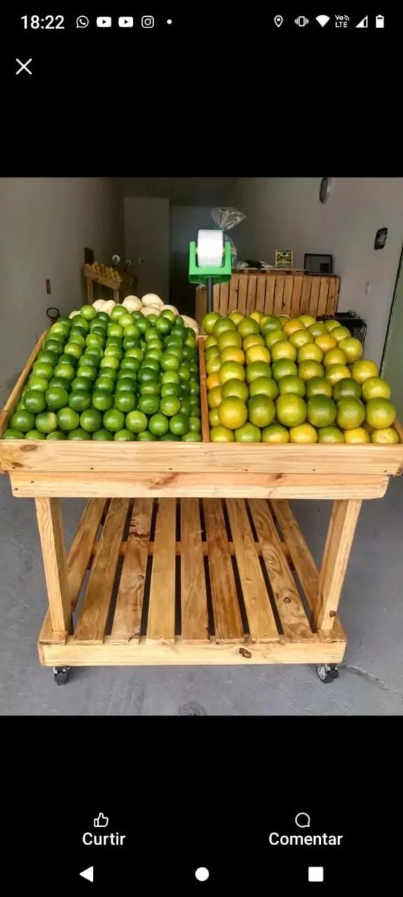 Bancas para hortfrut 