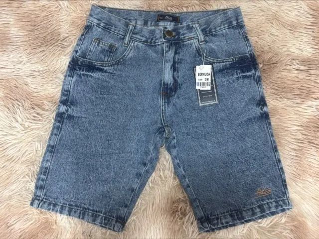 Kit 2 Bermudas Jeans  - Foto 5