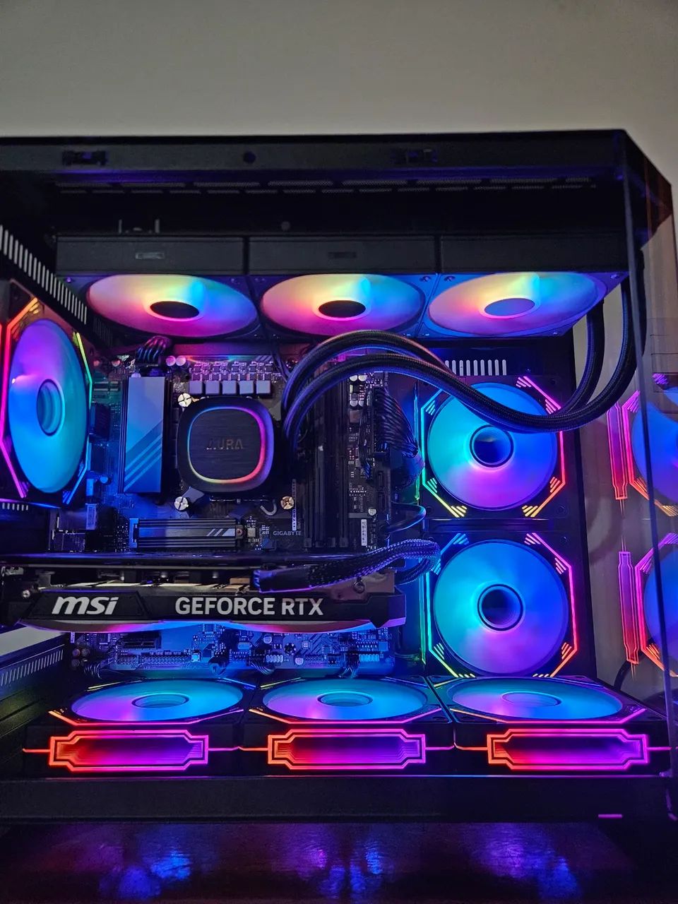 Pc gamer com i7 14700kf com rtx 4070 e 16gb DDR5 - Foto 4