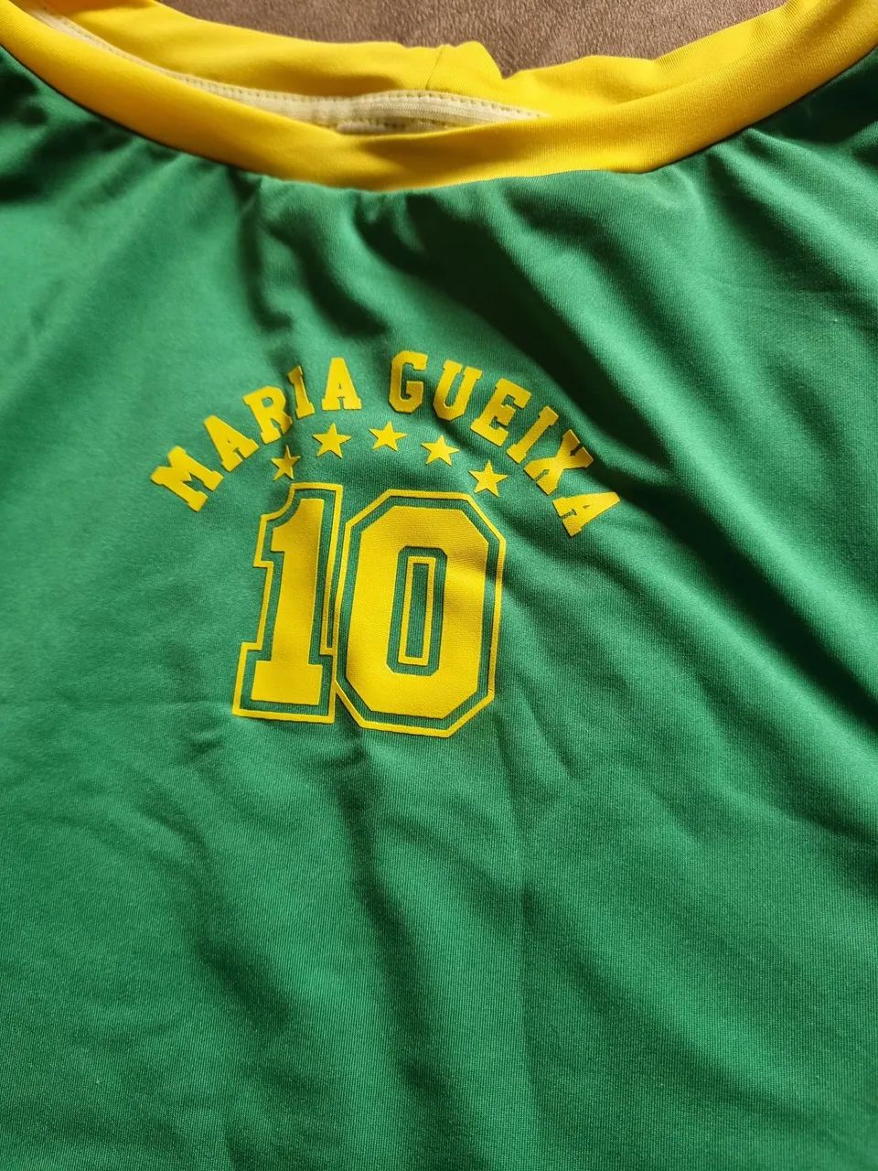 Blusa Cropped MG P verde - Foto 3