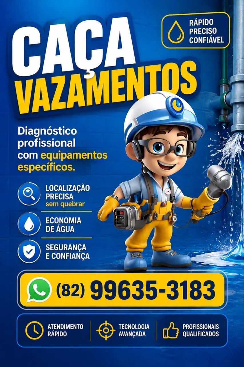 CAÇA VAZAMENTOS 