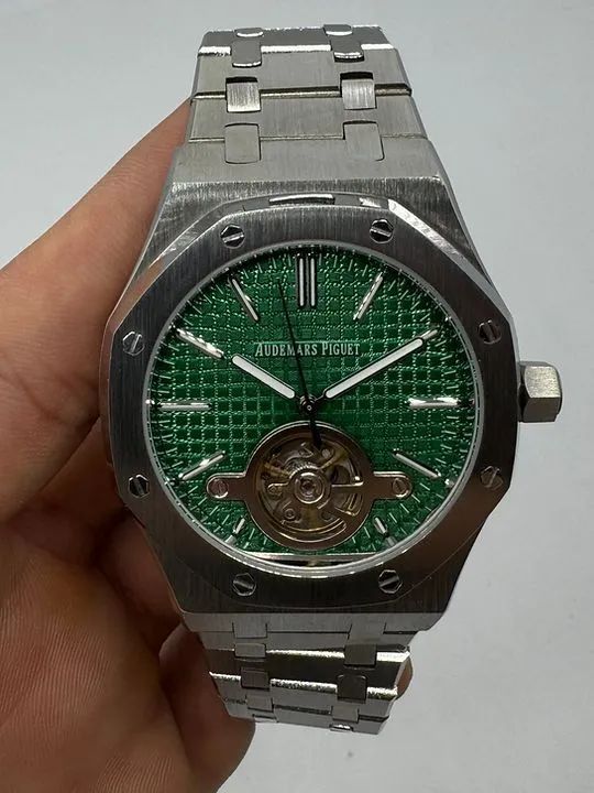 Relógio Estilo Audemars Piguet Royal Oak Tourbillon - Foto 4