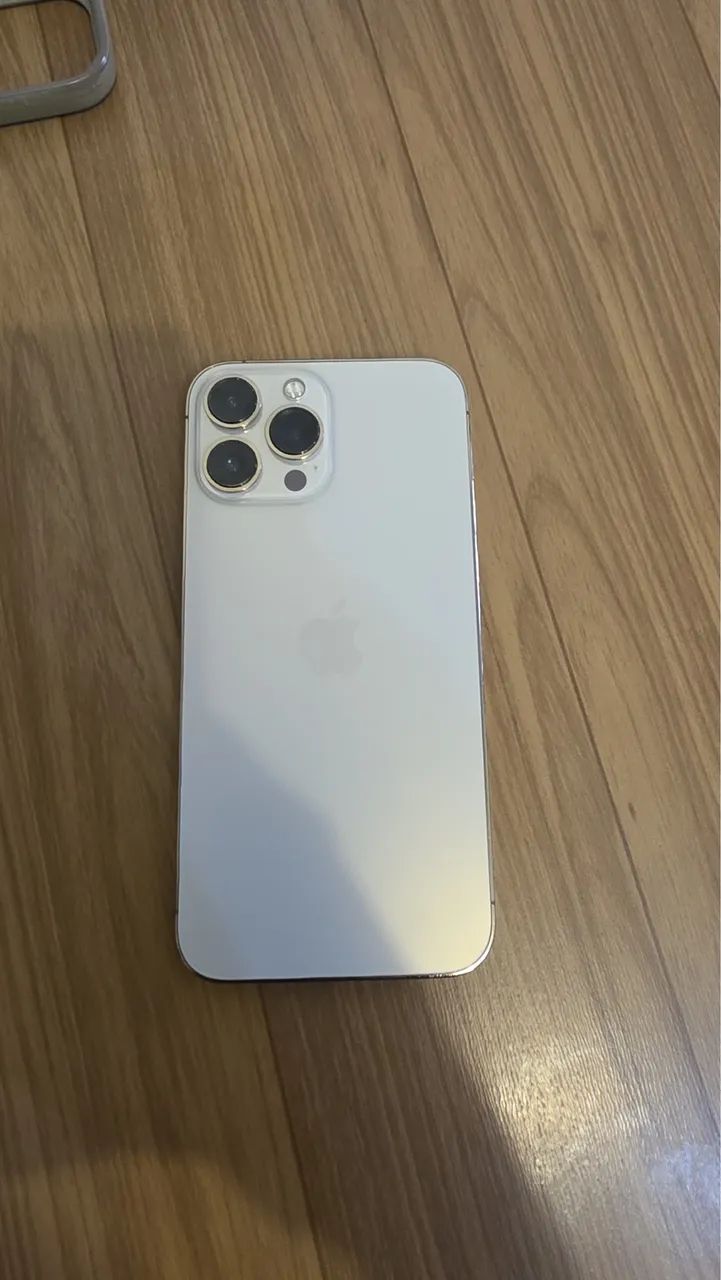 iPhone 13 Pro Max 128gb dourado  - Foto 5