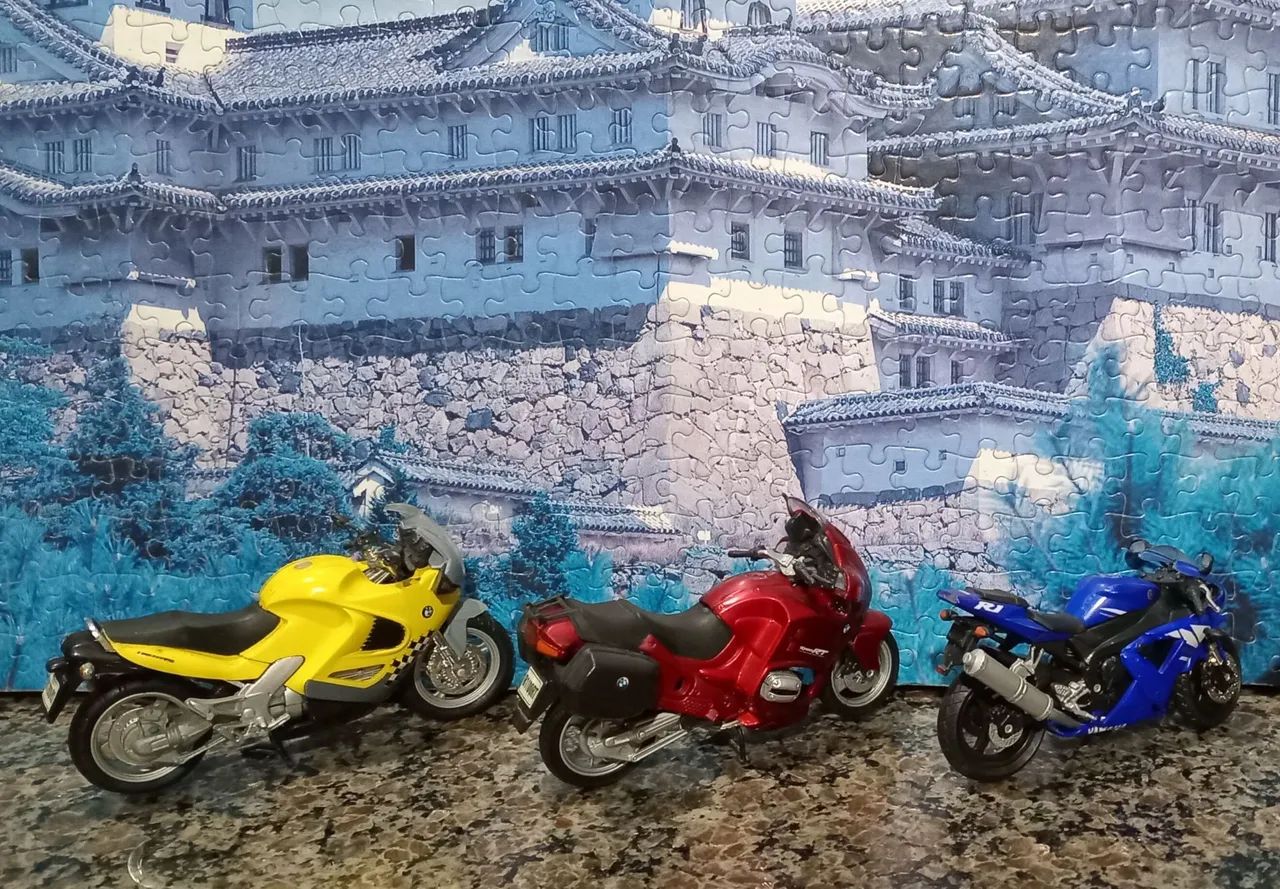 Lindas miniaturas de motos