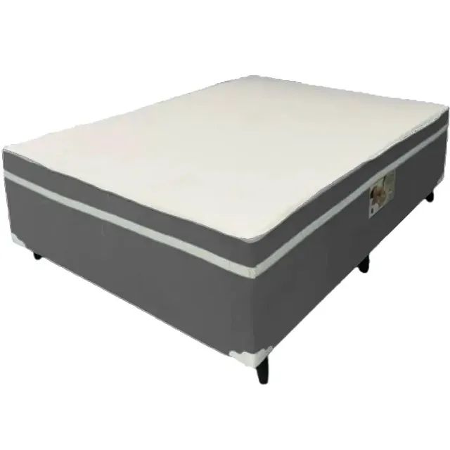 Cama Box  Casal com Molas Ensacadas 138x188x60cm - Foto 3