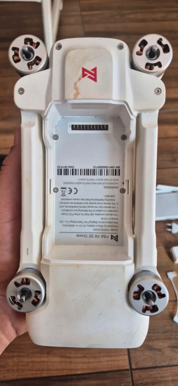 Drone FIMI X8 bateria estufada - Foto 4