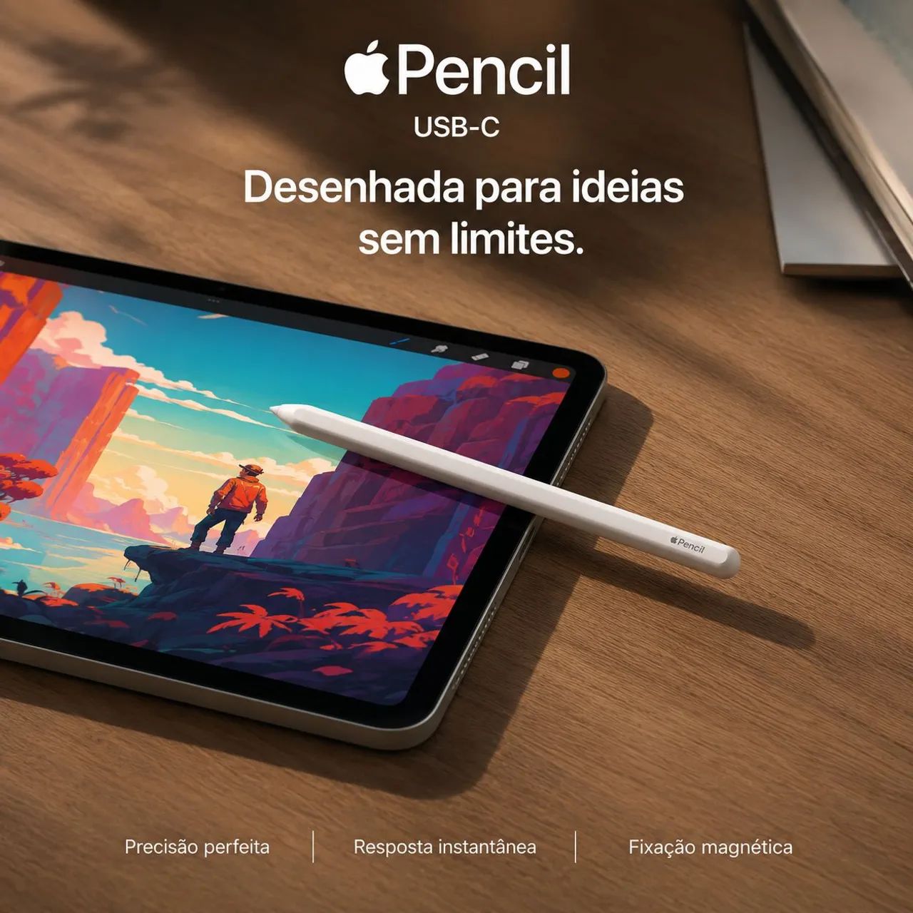 Lançamento! Ipad Air M4 + caneta Apple - lacrado! - Tablets e E