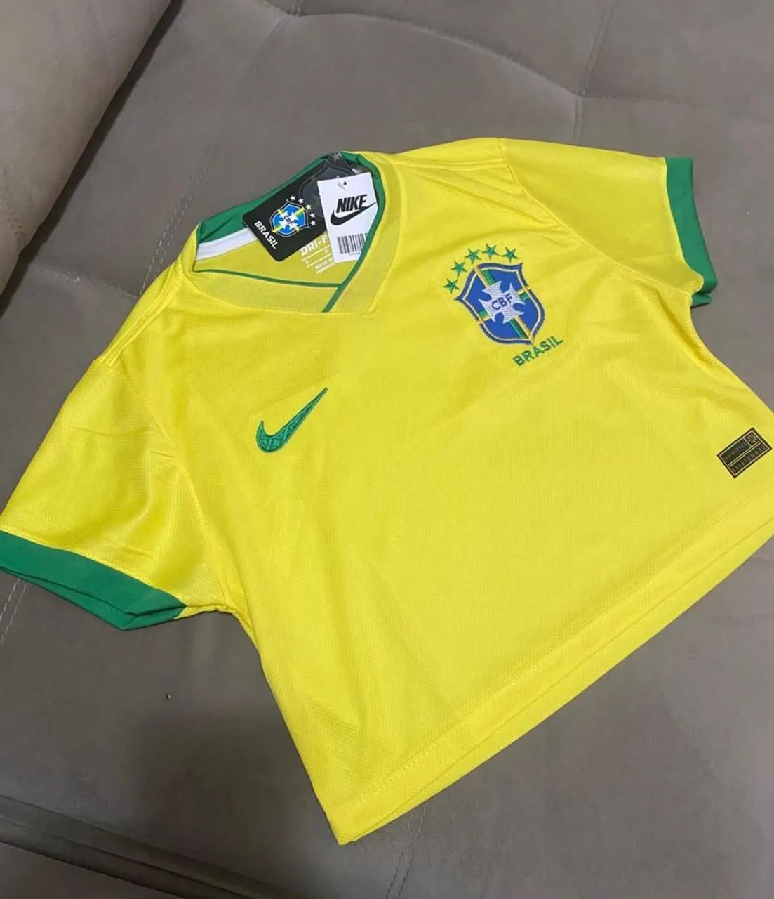 Cropped Seleção Brasileira  - Foto 4