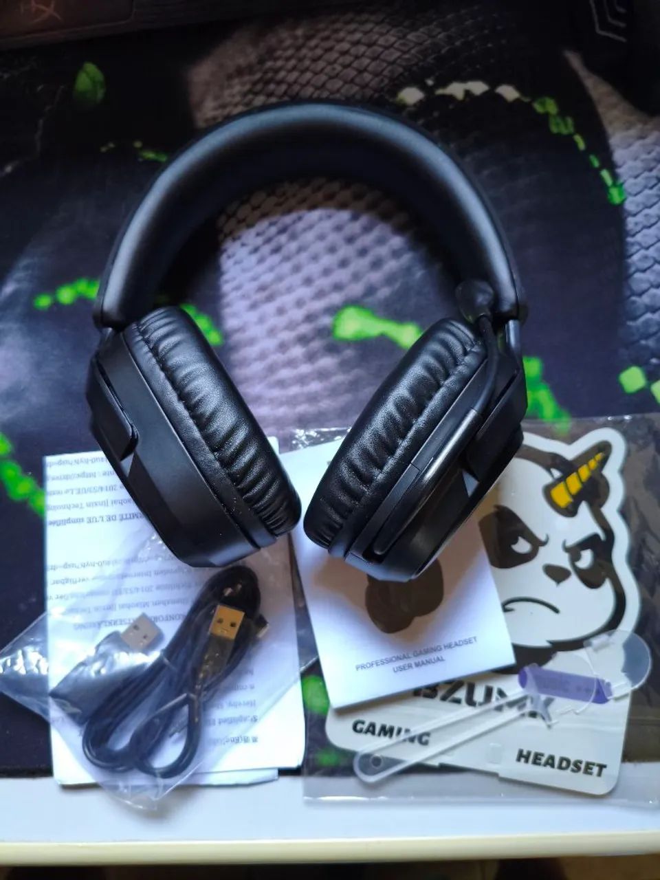 Headset Gamer sem fio.