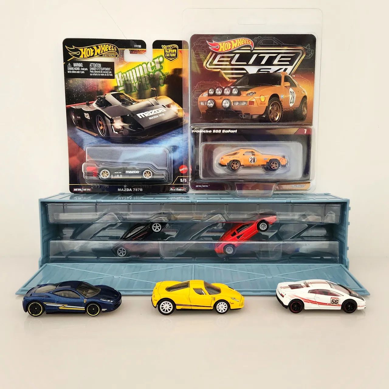 Lote 7 Hot Wheels Elite / Premium / Ferrari