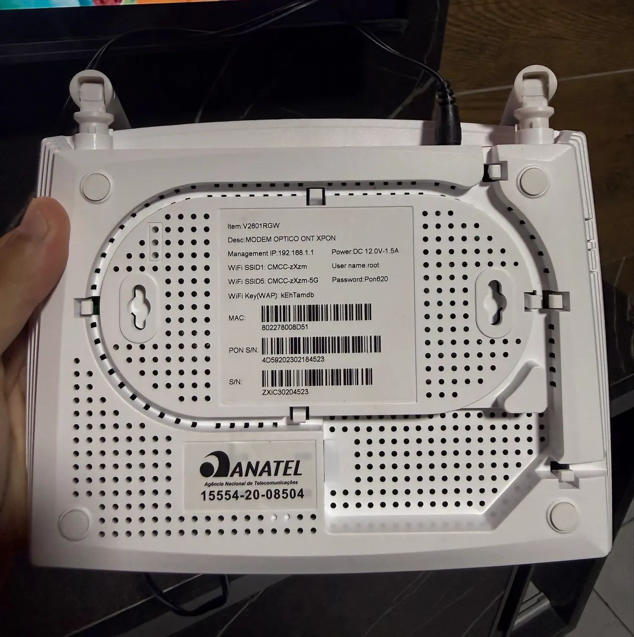 ROTEADOR ONT MODEM ÓPTICO XPON - Foto 2