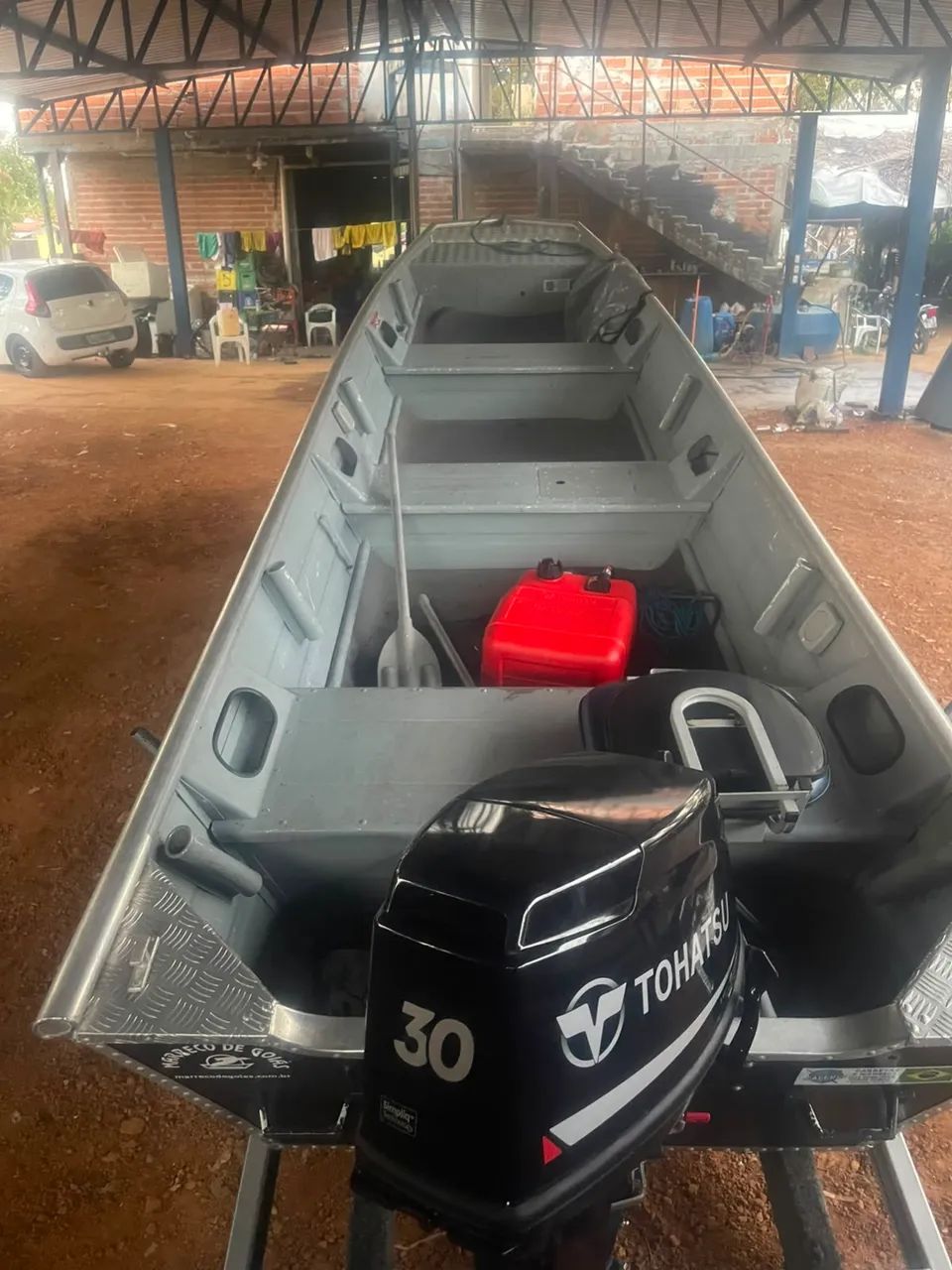 Canoa com motor - Foto 3