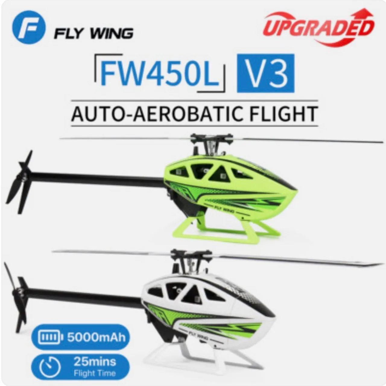 Helicóptero com GPS Flywing FW450L  - Foto 4