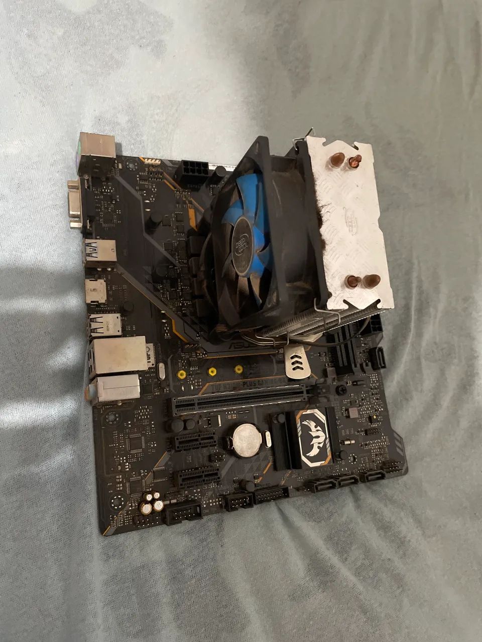 I3 9100f + H310m + cooler deep cool + gt 730 1gb