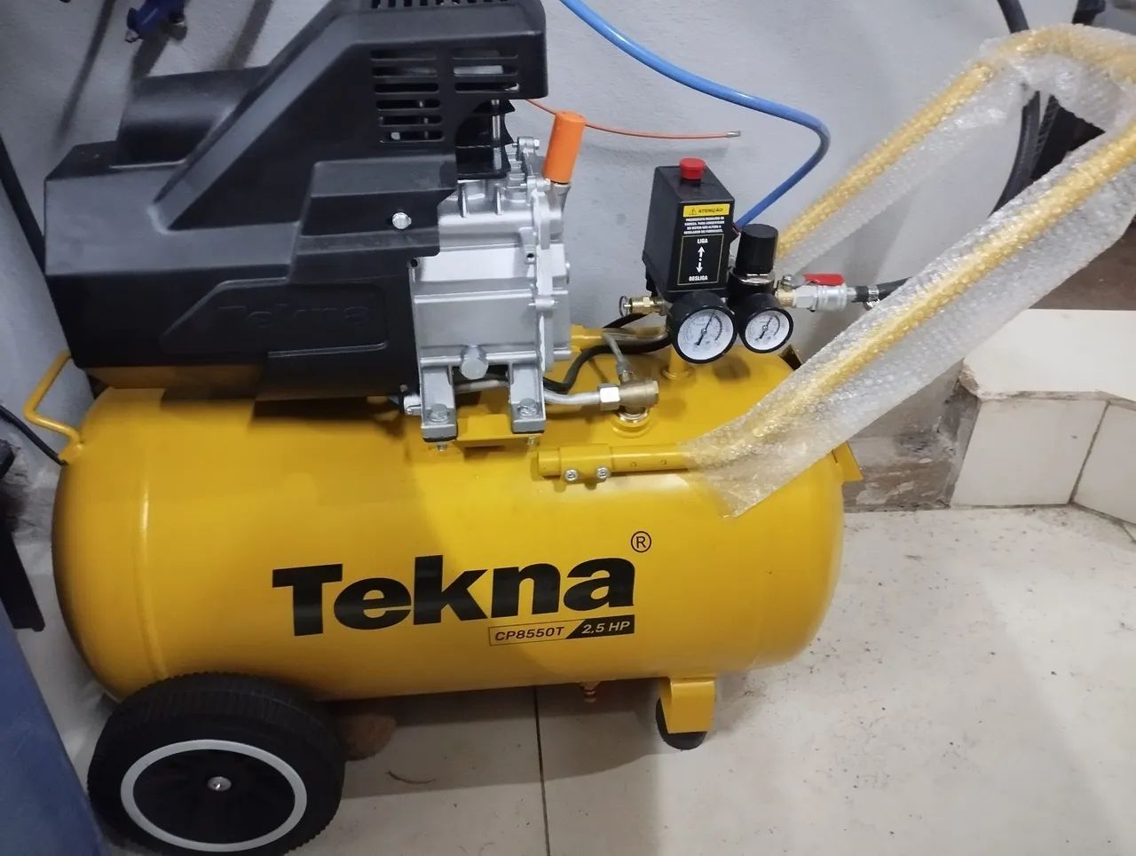 Compressor 127v  50l 8 pés  - Foto 3