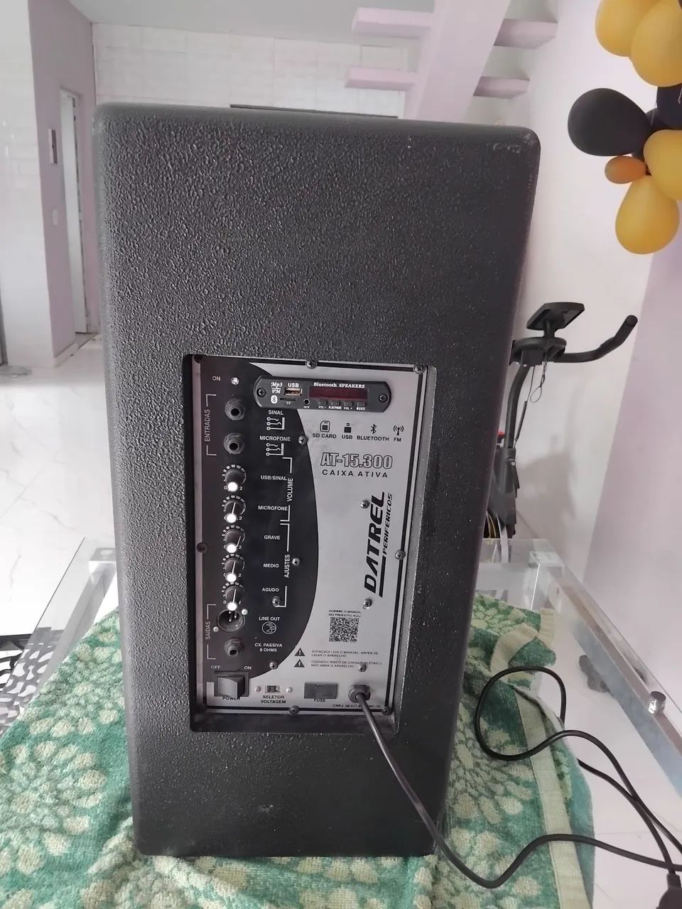 Caixa de som ativa Bluetooth da Datrel At15-300 - Foto 2