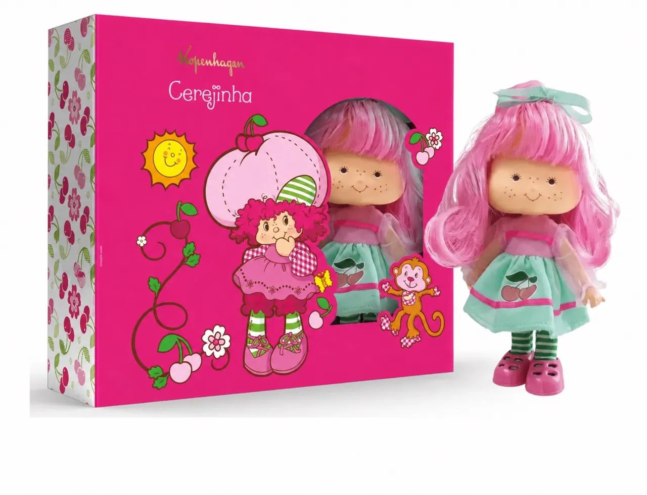 Boneca Cerejinha Kopenhagen *não acompanha o ovo 