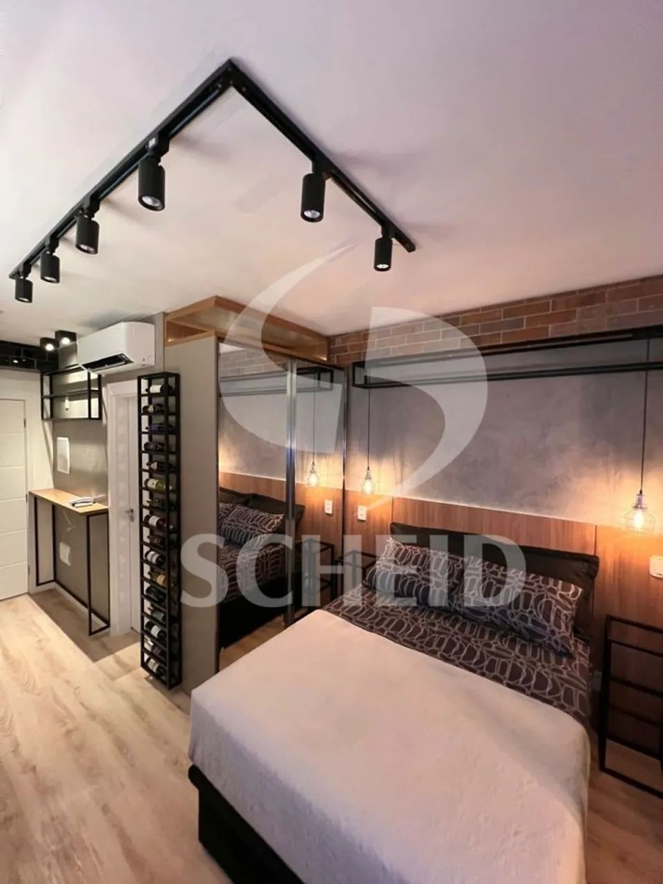 Studio mobiliado a 30 passos do Metrô Brooklin para locação - Foto 4