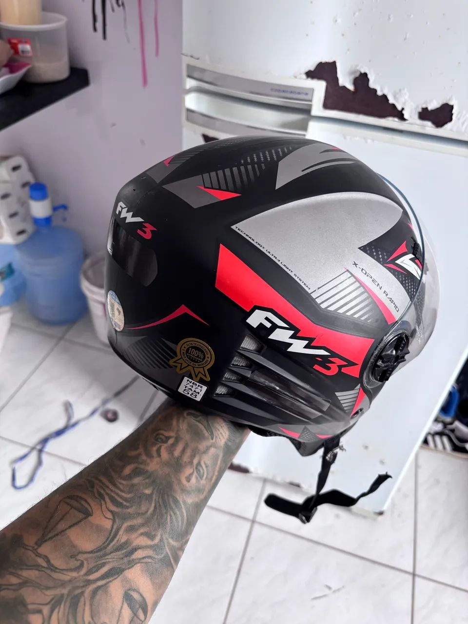 VENDO CAPACETE ABERTO - Foto 2