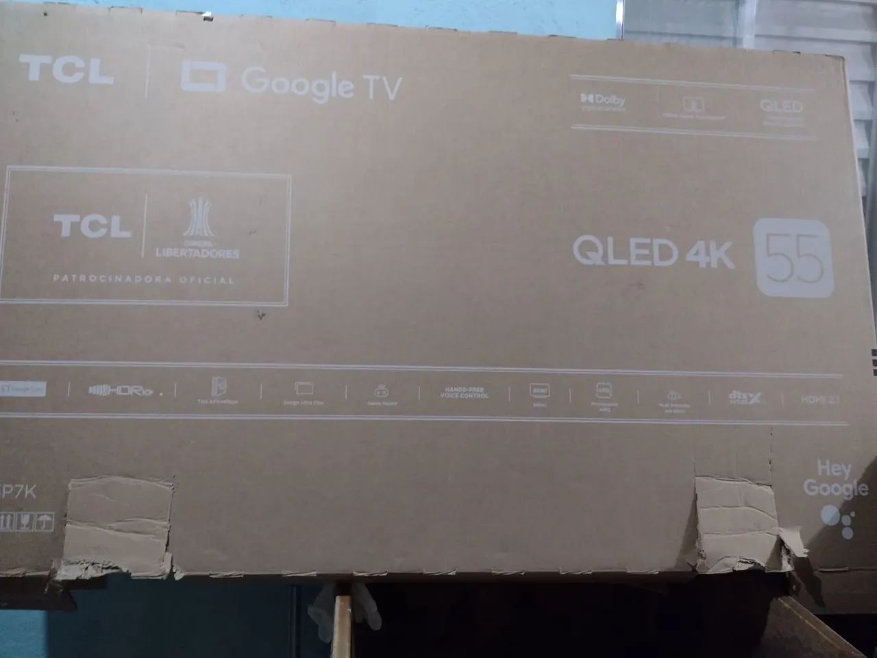 Tv tcl 55  p7k qled - Foto 4