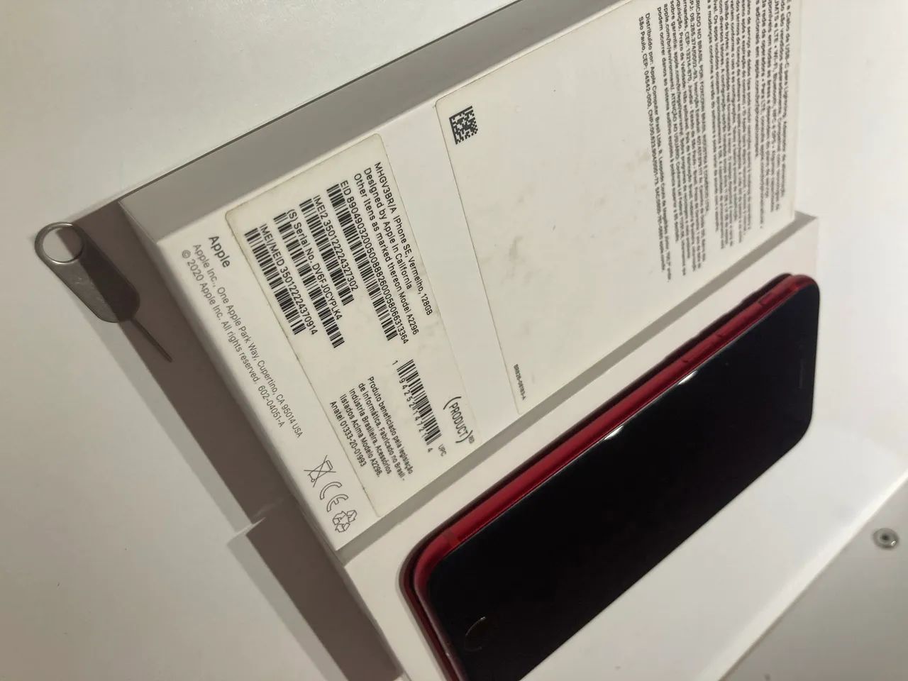 iPhone SE 2020 vermelho 128 Gigas - Foto 2