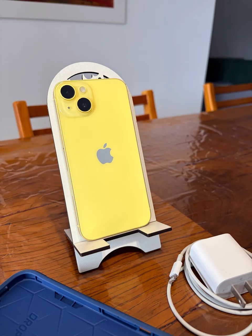 iPhone 14 128GB Amarelo EXCELENTE  - Foto 4