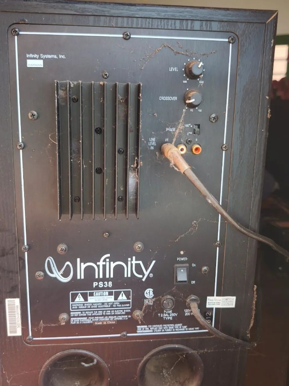 Subwoofer Ativo Infinity PS38 - Harman - Foto 2
