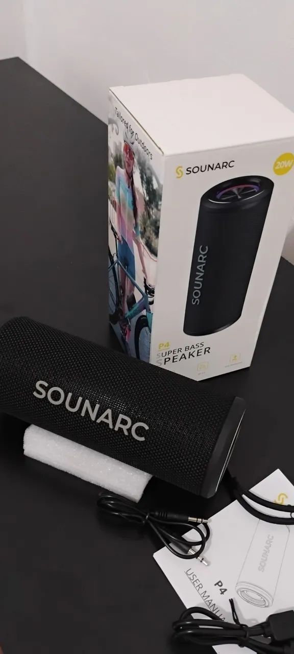 Caixa de som Bluetooth top com graves potentes e de qualidade - Foto 4