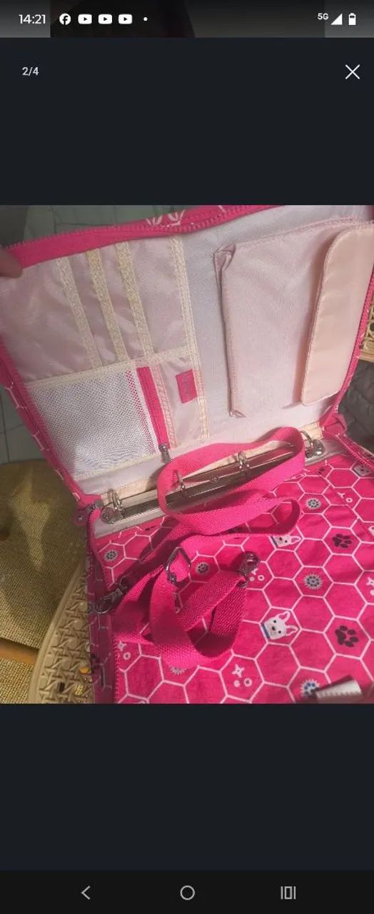 Kipling fichário e estojo - Foto 4