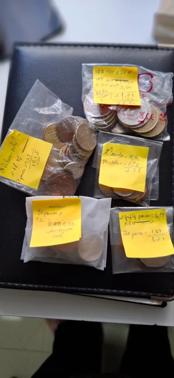 Lote de Moedas Estrangeiras - Foto 2