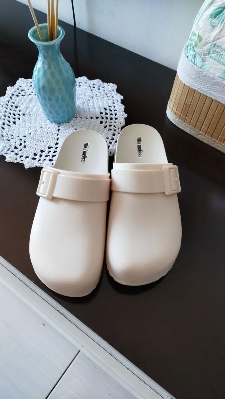 Mini melissa cozy clog infantil 