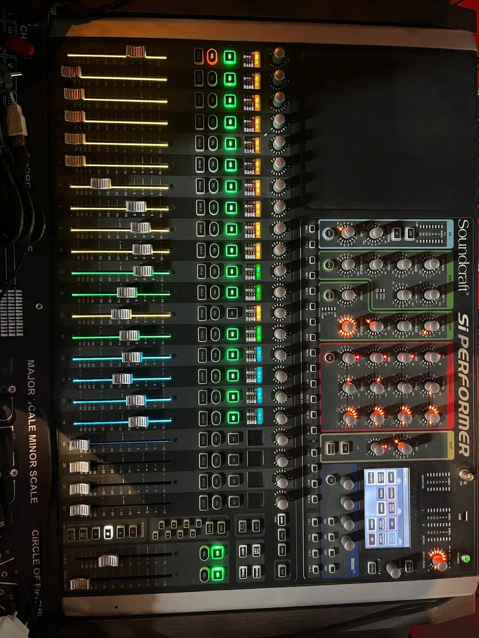 Mesa Digital Soundcraft Si Performer 2 - Impecável - R$ 18.000