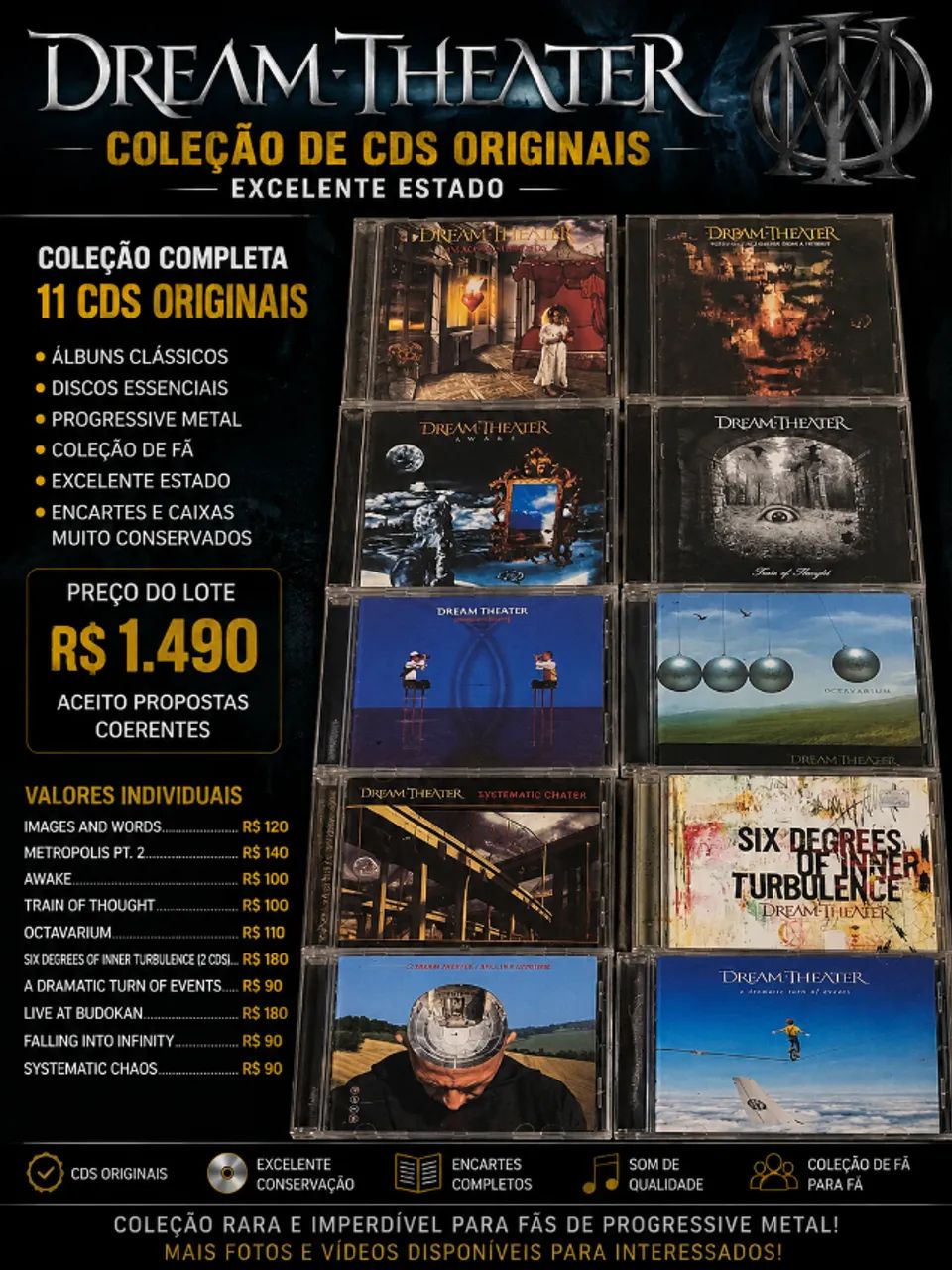 Dream Theater CD まとめ The Astonishing - Dream Theater | Cifra Club