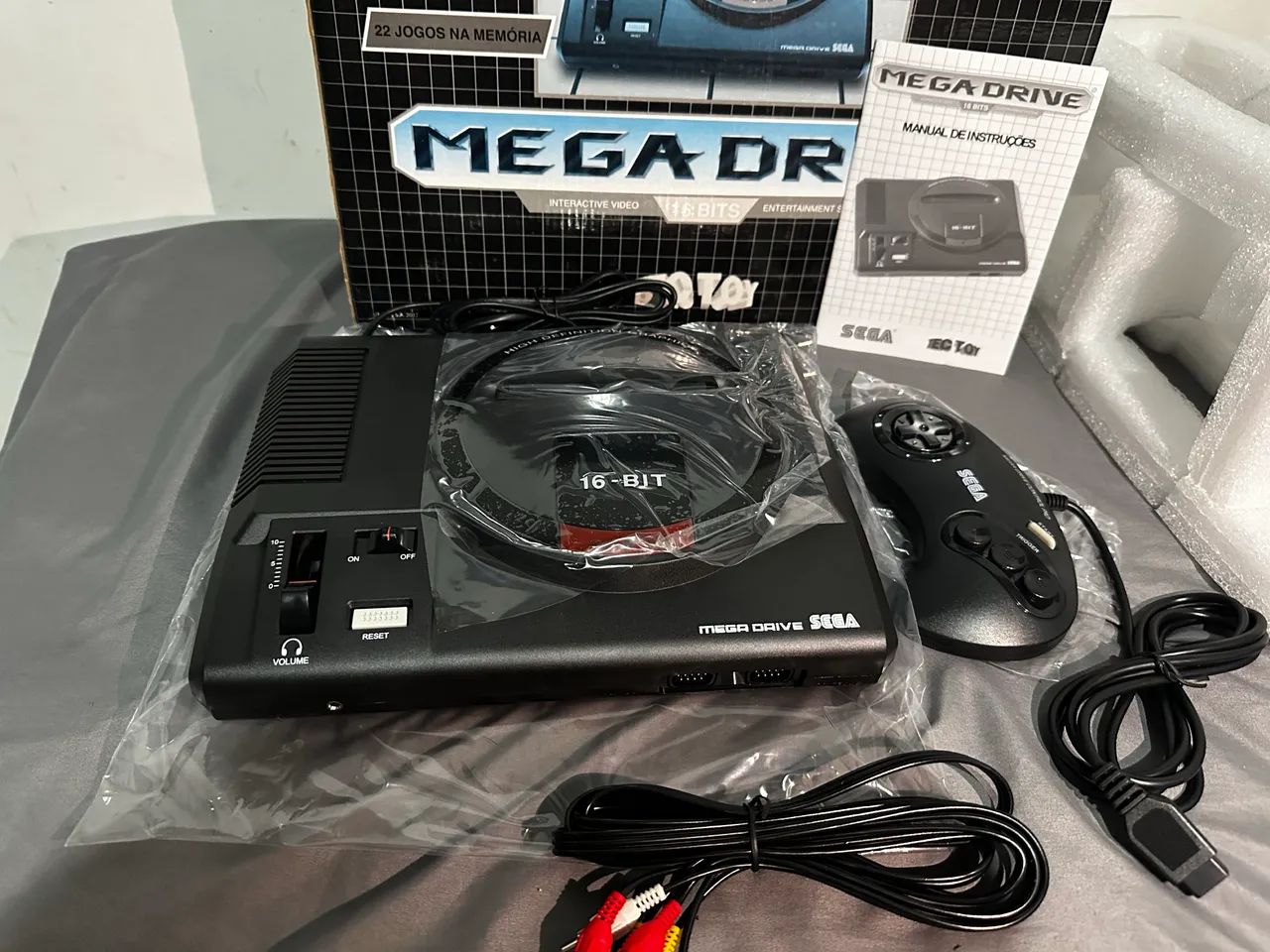 VENDO MEGA DRIVE NUNCA USADO - Foto 4
