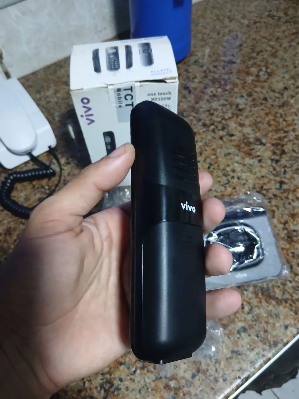 Telefone sem fio de chip novo Desbloqueado  - Foto 3