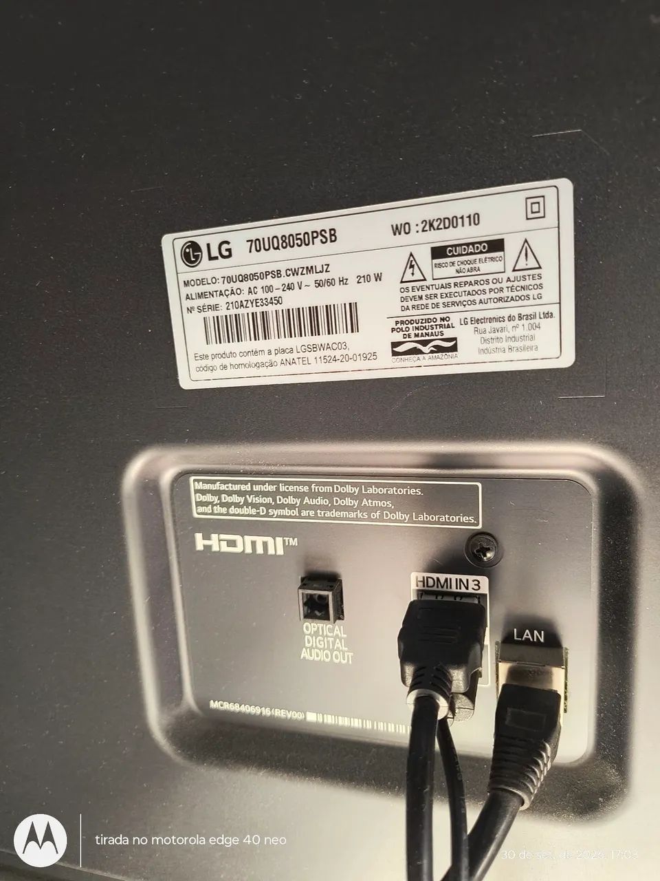 Tv Lg 70 Polegadas  - Foto 4