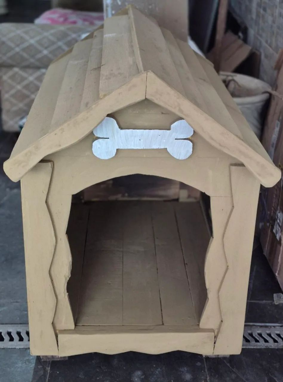 CASA DE MADEIRA PARA  CACHORRO - Foto 2