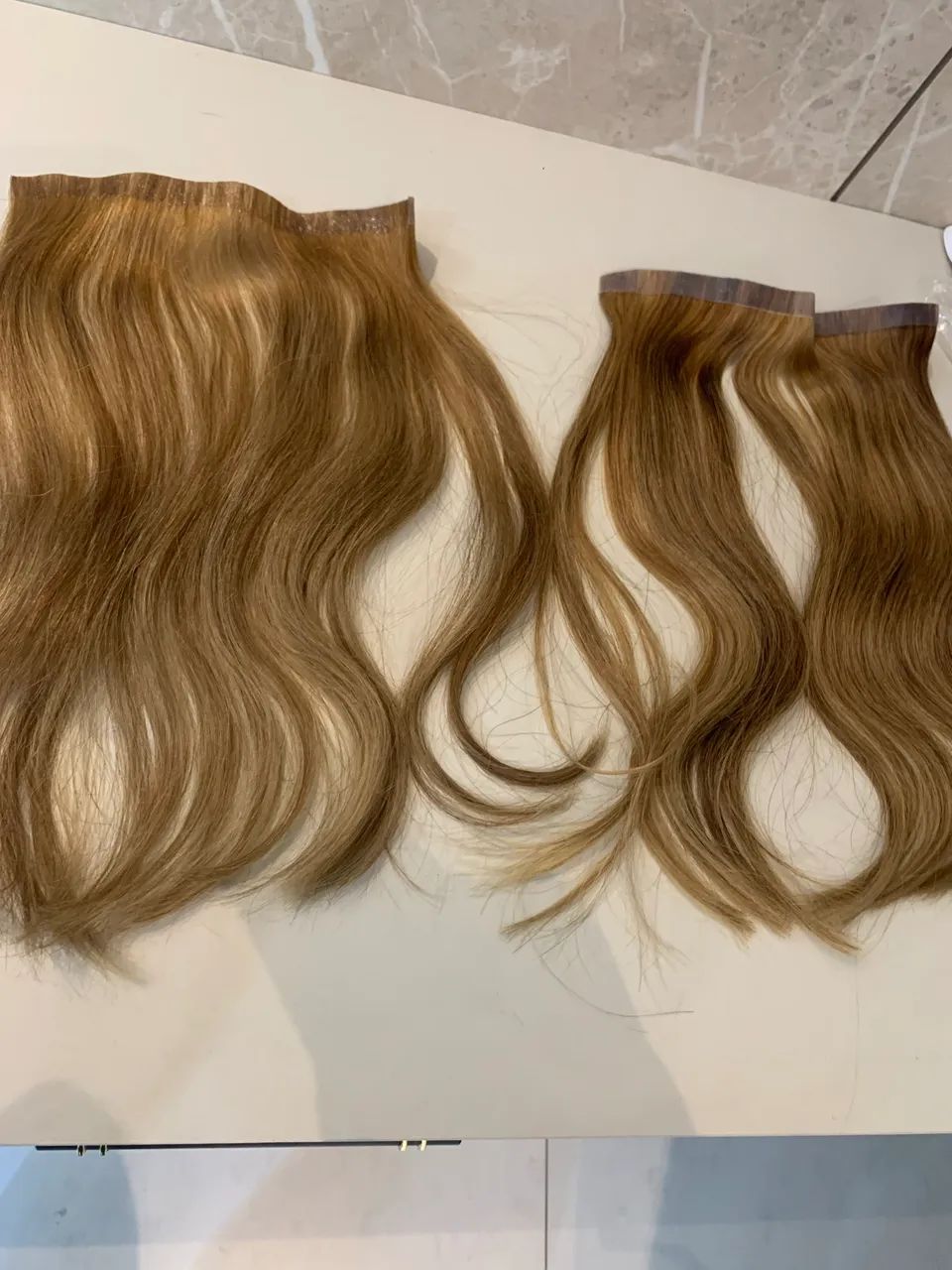 Telas novas - mega har cabelo brasileiro Loiro