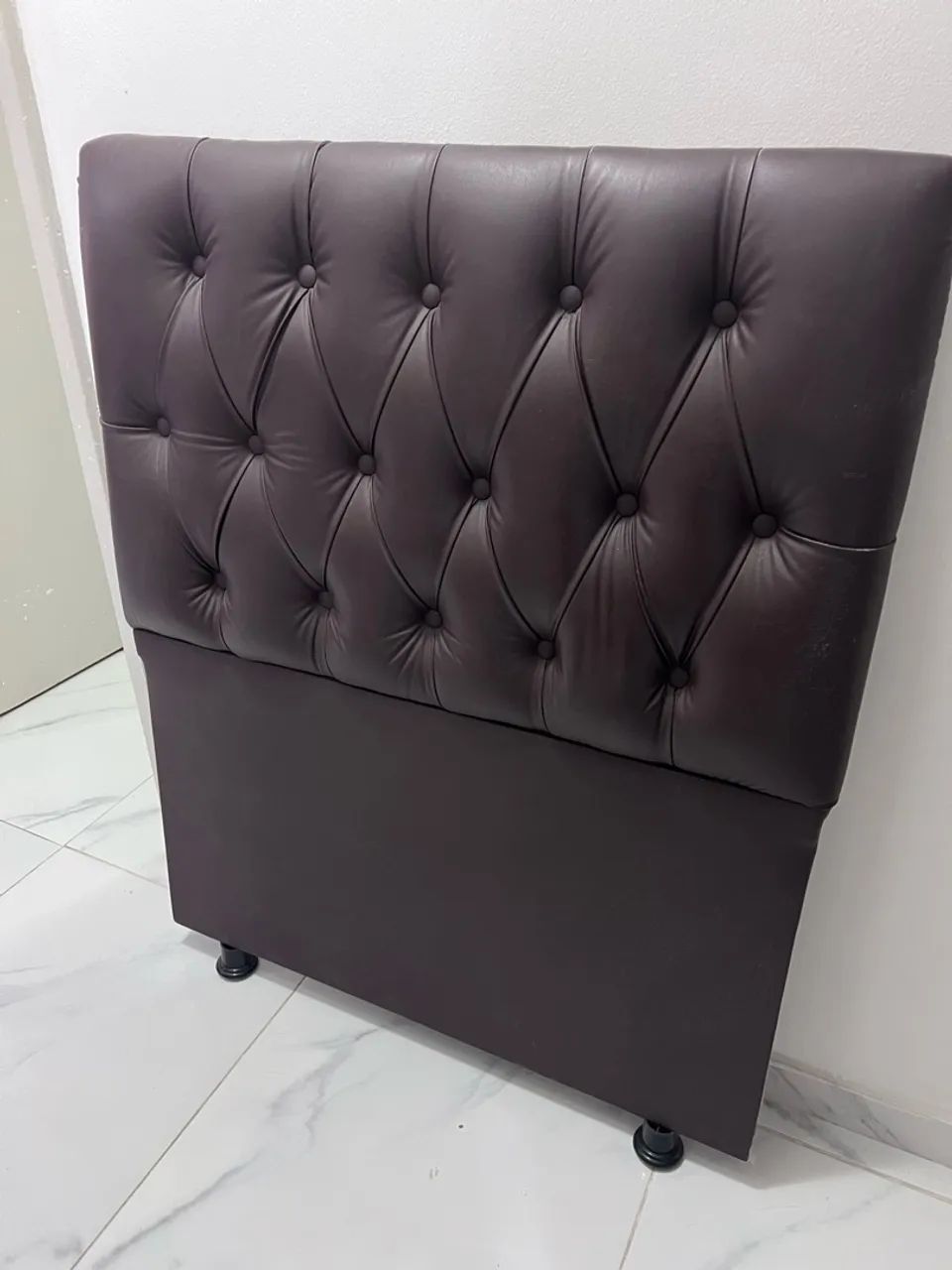 Cama box solteiro com cabeceira  - Foto 4